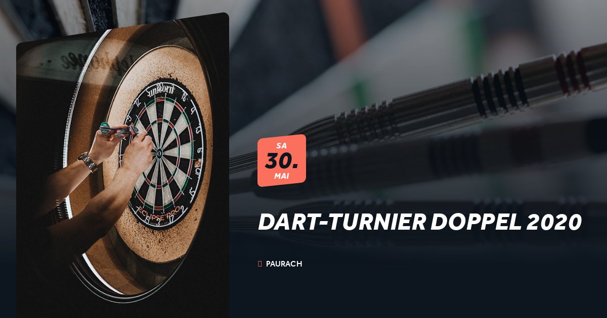 DartTurnier Doppel 2020 • sportevenz